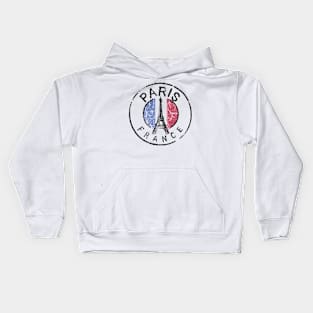 Paris France Kids Hoodie